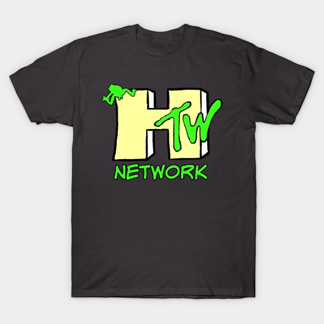 Camp Leapfrog on the HTW Network Logo T-Shirt by HTW Shop